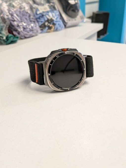 Samsung Galaxy Watch Ultra Titanium 47mm Αδιάβροχο με eSIM και Παλμογράφο