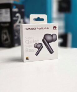 Huawei FreeBuds 6i Bluetooth Handsfree Ακουστικά με Αντοχή στον Ιδρώτα και Θήκη Φόρτισης Μαύρα