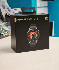 Huawei Watch GT 5 Stainless Steel 46mm Αδιάβροχο με Παλμογράφο (Μαύρο)