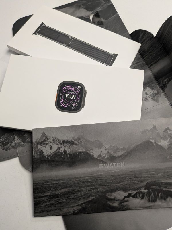 Apple Watch Ultra 3 Titanium 49mm Αδιάβροχο με eSIM και Παλμογράφο Black Titanium - Image 2