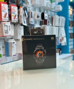 Huawei Watch GT 5 Stainless Steel 46mm Αδιάβροχο με Παλμογράφο (Μαύρο)