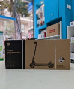 Xiaomi Scooter 4 Lite Ηλεκτρικό Πατίνι με 25km/h Max Ταχύτητα και 20km Αυτονομία σε Μαύρο Χρώμα