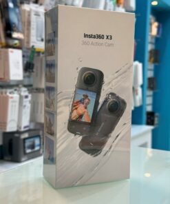 Insta360 X3 Action Camera 5K Λήψης 360° Υποβρύχια με Οθόνη Αφής 2.29" και Wi-Fi Μαύρη